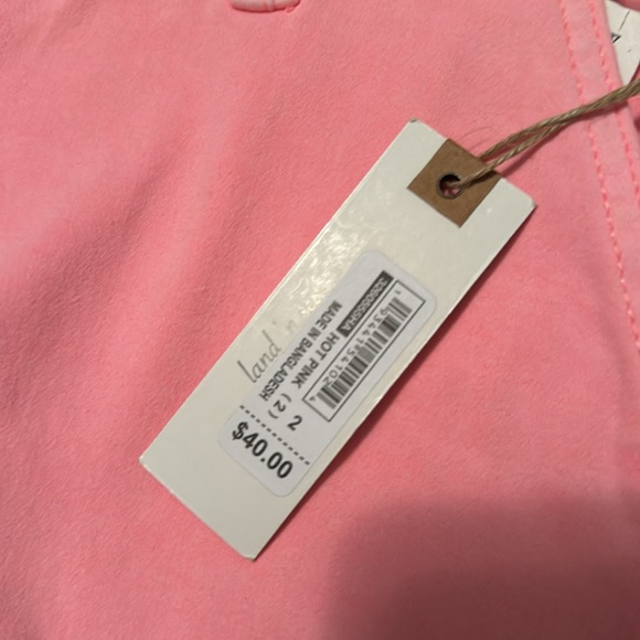 LAND and Sea hot pink shorts - Picture 4 of 4